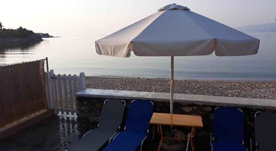 House Kokkalas On The Beach Pyrgadikia Luaran gambar