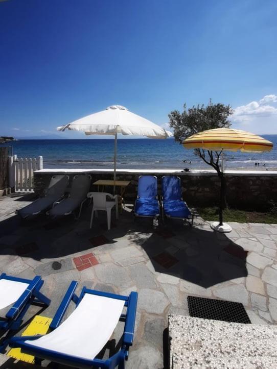 House Kokkalas On The Beach Pyrgadikia Luaran gambar