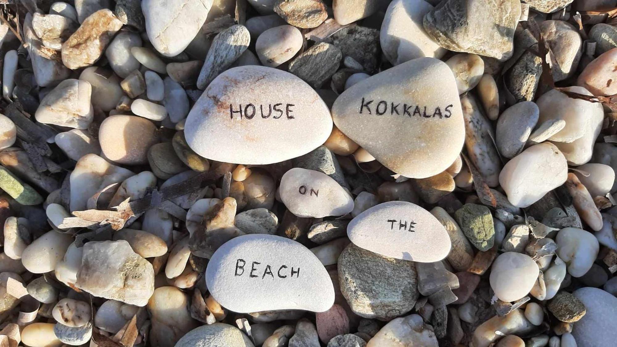 House Kokkalas On The Beach Pyrgadikia Luaran gambar